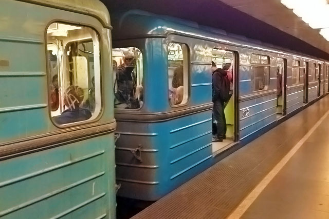 Vagão de metrô da linha M3