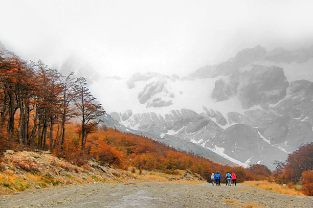 Pista de esqui da Glaciar Martial