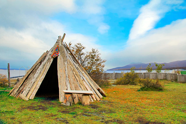 Camping próximo ao Lago Fagnano