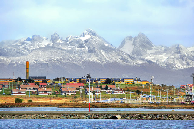 Ushuaia vista da Av. Maipú