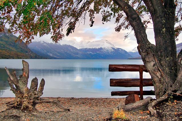 Lago Roca, no Parque Nacional Tierra del Fuego