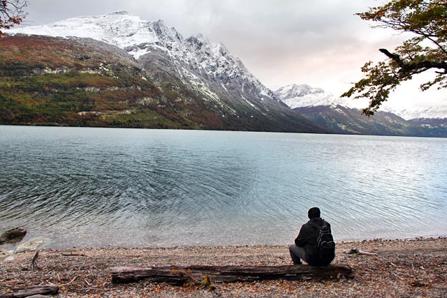 Lago Roca, no Parque Nacional Tierra del Fuego