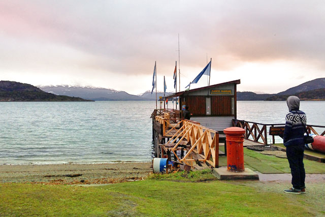 Ensenada Zaratiegui, no Parque Nacional Tierra del Fuego