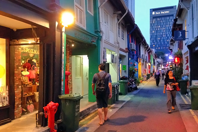 Haji Lane, no Arab Quarter