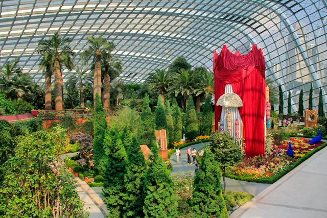 Flower Dome (Cúpula das Flores)