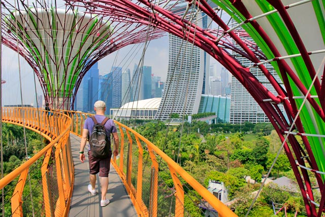 OCBC Skyway, em Gardens by the Bay