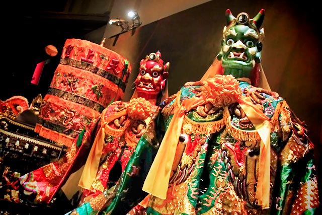 Exposição do Asian Civilisations Museum (Museu das Civilizações Asiáticas)