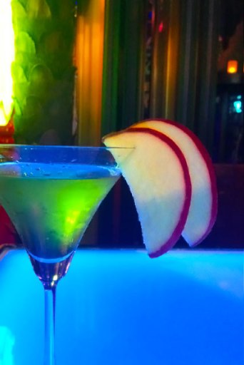 Drinque servido no Mint, em Hongdae