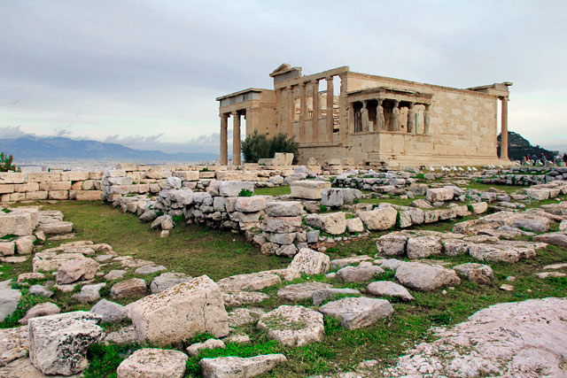 Erecteion, na Acrópole