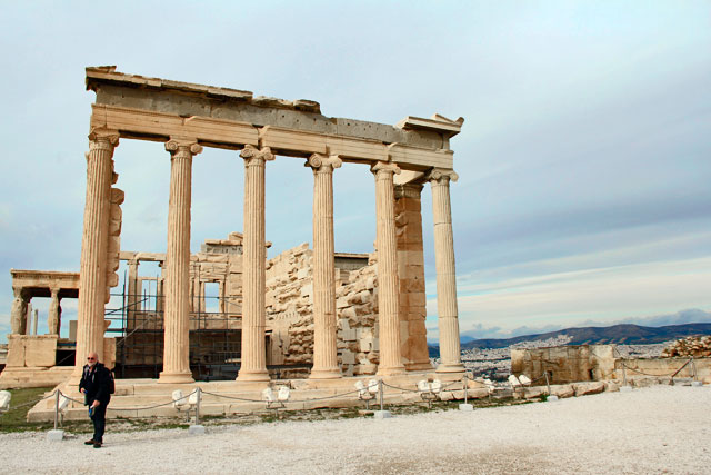 Erecteion, na Acrópole