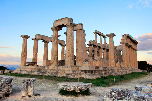 Templo de Afaia, em Egina