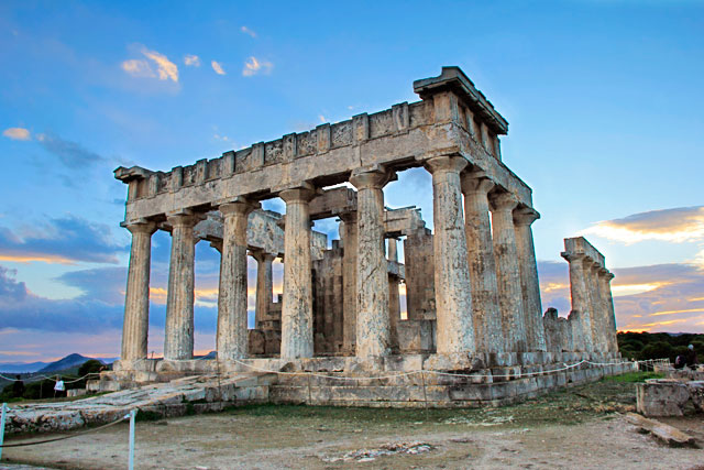 Templo de Afaia, em Egina