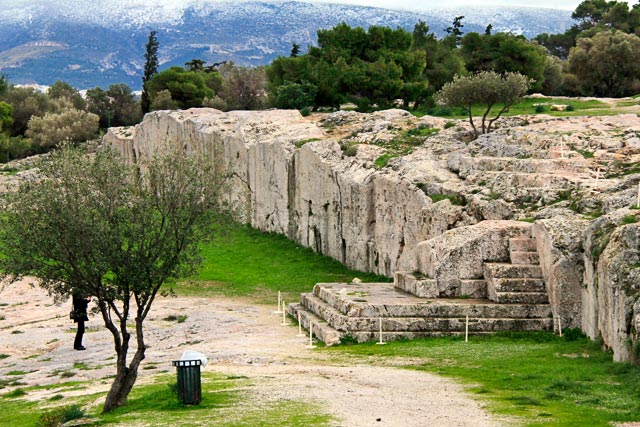 Pnyx, no Monte Philopappou