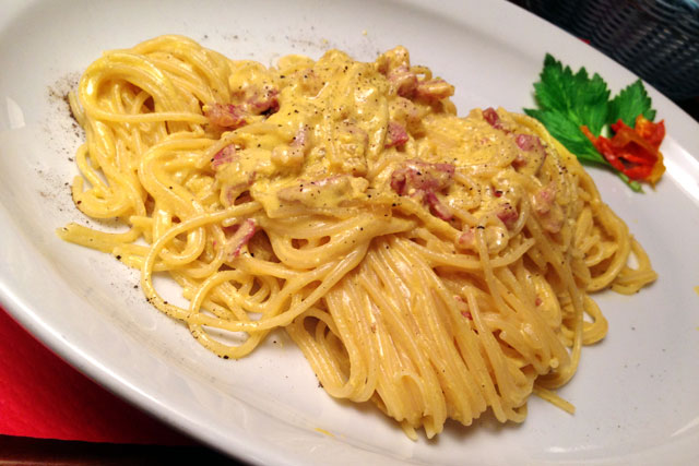 Spaghetti alla carbonara
