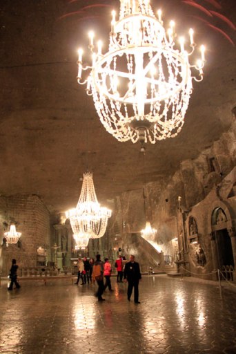 Capela de Santa Cunegunda, nas minas de sal de Wieliczka