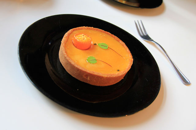 Torta servida em estabelecimento de Kazimiers