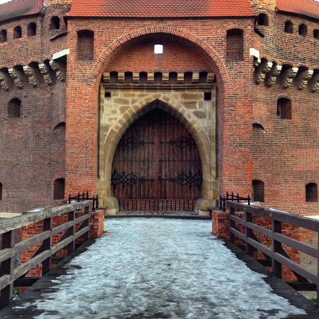 Barbacã de Cracóvia (via Instagram)