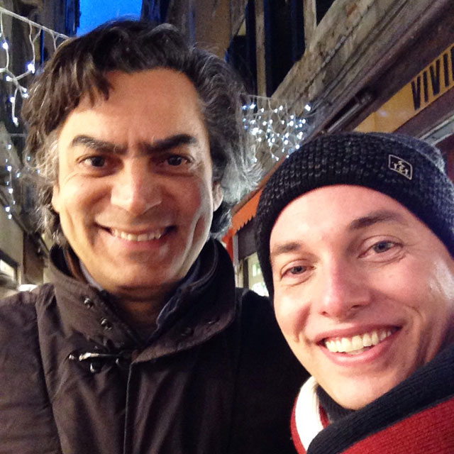 Instante coxinha, com Diogo Mainardi (via Instagram)