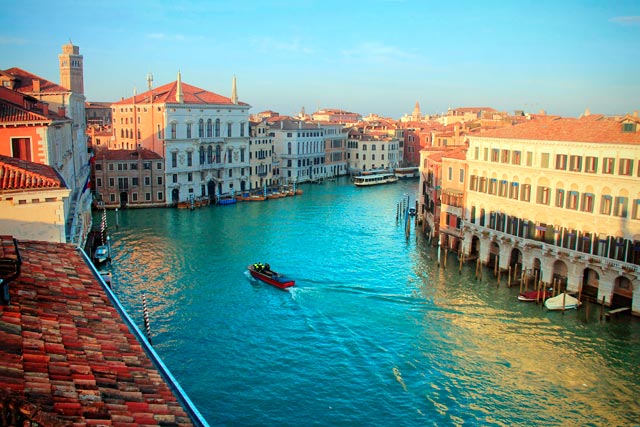 Canal Grande visto do Ca' Rezzonico