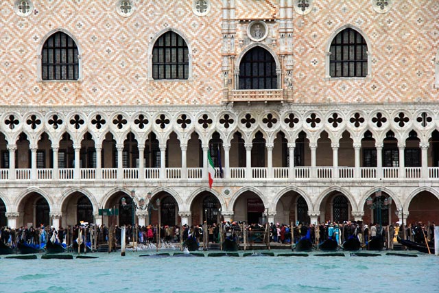 Palazzo Ducale visto do barco