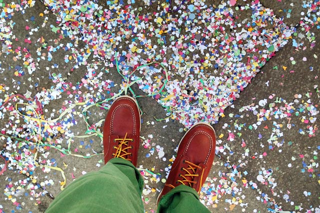 Na Piazza San Marco, em Veneza