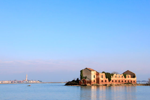 Ilha da Madonna del Monte, na Laguna di Venezia