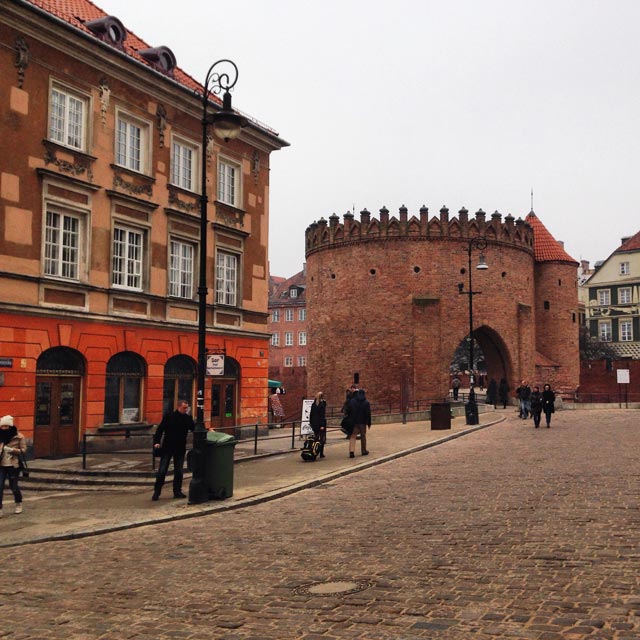 Barbacã de Varsóvia (via Instagram)