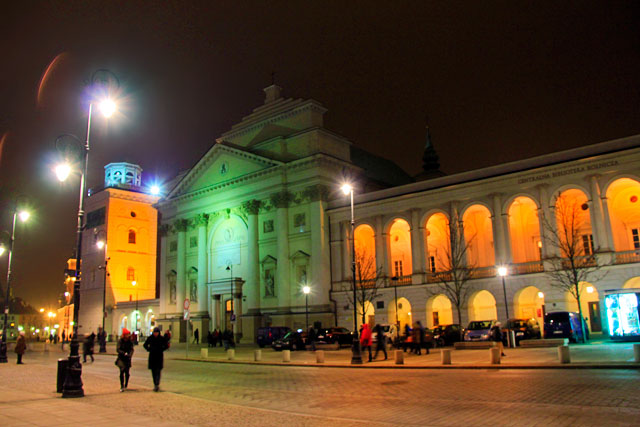 Igreja de Santa Ana e Biblioteca Central da Universidade Agrícola Michael Oczapowskiego, na Cidade Velha