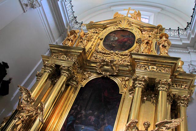 Altar da Igreja da Santa Cruz (Kościół św. Krzyża)