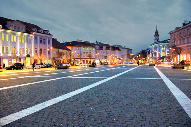 Praça da Prefeitura de Vilnius