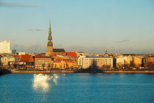 Cidade Velha vista do Palácio da Luz
