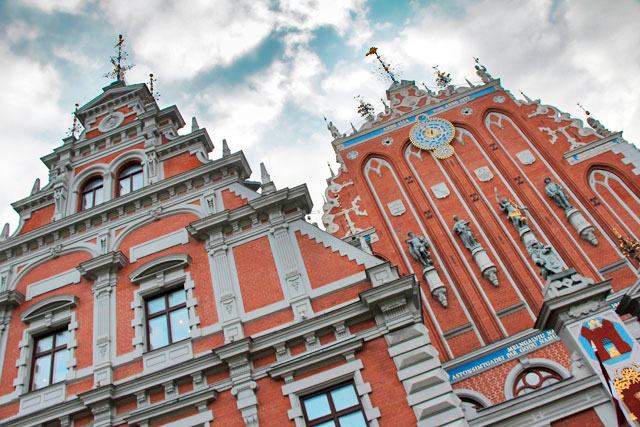Casa dos Blackheads, na Praça da Prefeitura