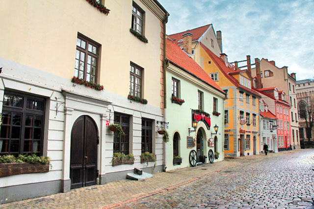 Praca Līvu (Līvu laukums), na Cidade Velha