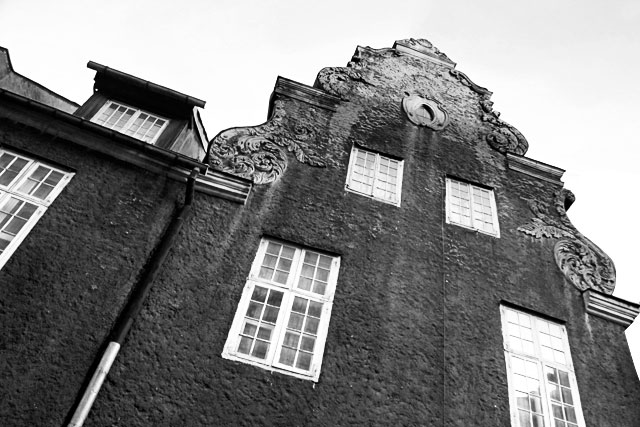 Edifício da Rua Mazā Smilšu, na Cidade Velha