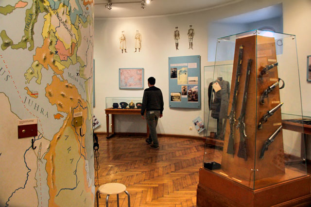 Exposição do Museu Letão da Guerra