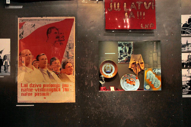 Exposição do Museu Letão da Guerra