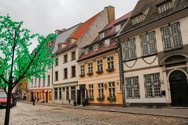 Dia sem sol, na Cidade Velha (Rua Skārņu)