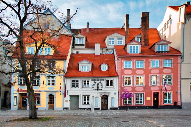 Praça Līvu, na Cidade Velha