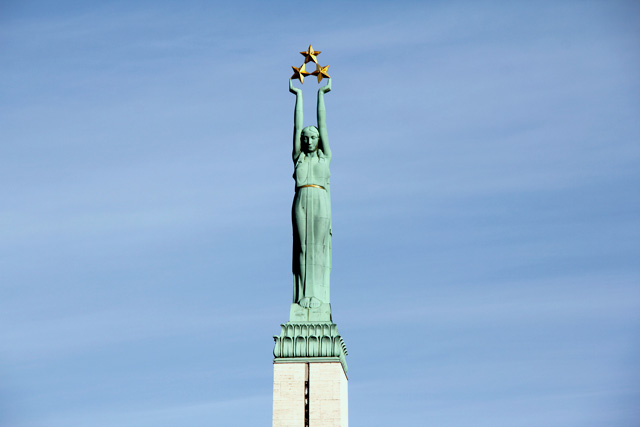 Monumento da Liberdade, em Riga