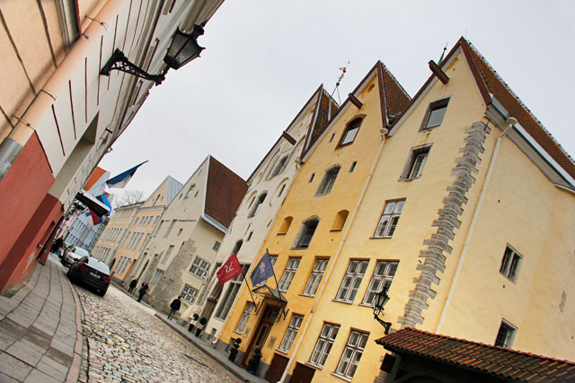 Três Irmãs, na Rua Pikk