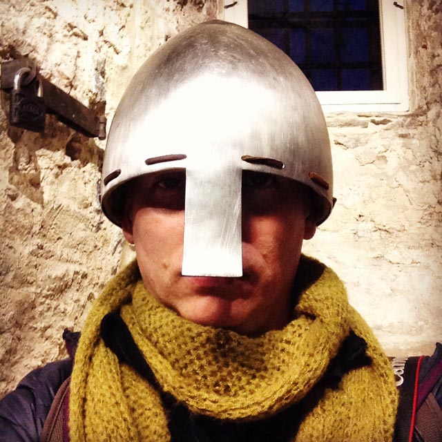 No Museu de História da Estônia (via Instagram)