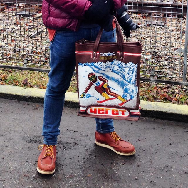 Bolsa comprada na loja da Farida (via Instagram)