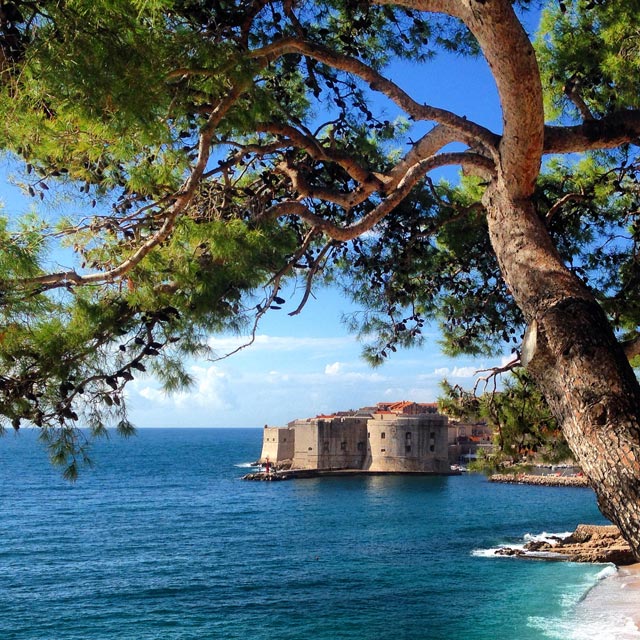 Mar Adriático e Cidade Velha (via Instagram)