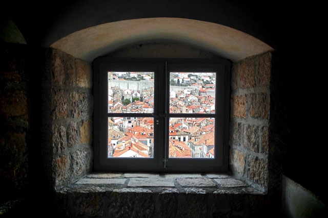 Cidade Velha de Dubrovnik vista do Museu Etnográfico