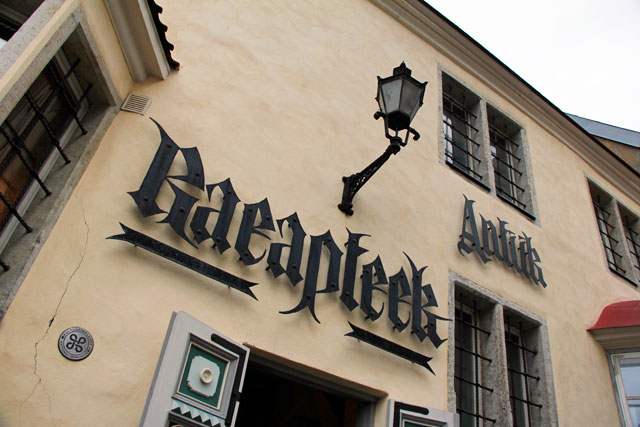 Raeapteek, a Farmácia da Prefeitura