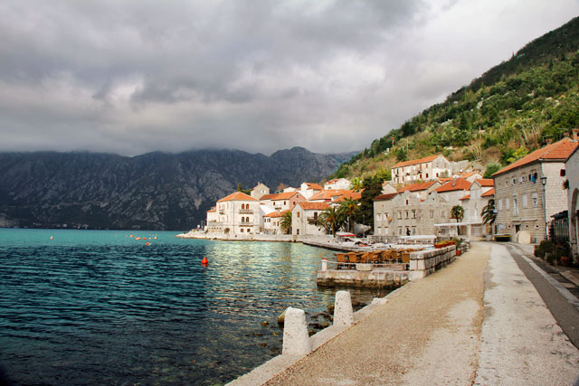 Perast, em Montenegro